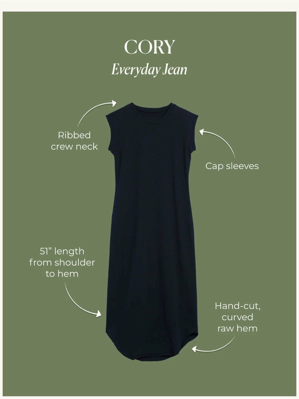 Frank & Eileen CORY Vintage Muscle Tee Maxi Dress Black Sz S